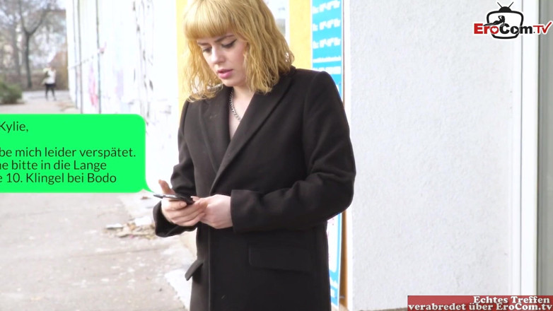 EroCom: German orange hair skinny teen fucky in job interview