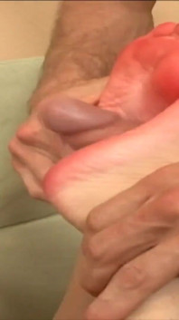 My mistress a whore engaged and footjob loving with brunette hair gets turned on with a cock in her pussy