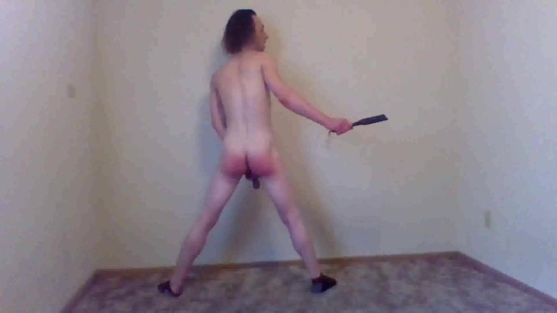 LilTaste: 800+ Paddel schlägt für jeden meiner transgirl Asscheeks &amp; eigenen Hintern...