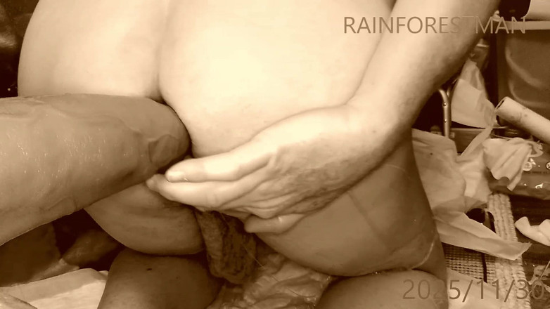 Rainforestman: 热带雨林man_11-30-2025_no痛苦，在他的性爱机器上没有收获。