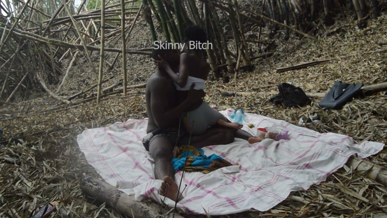 Skinny Bitch: Sex in the Forest Outdoors