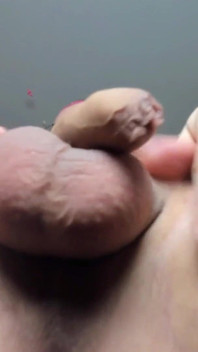 POV: You’re Lying Back While I Bounce My Cock and Balls Right on Your Face