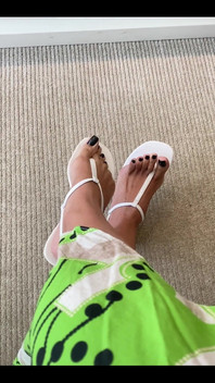 New Black Pedicure