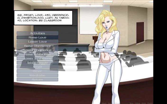 LoveSkySan69Real: Rogue Like - Part 5 Ms.frost Teacher Fuck by Loveskysanx