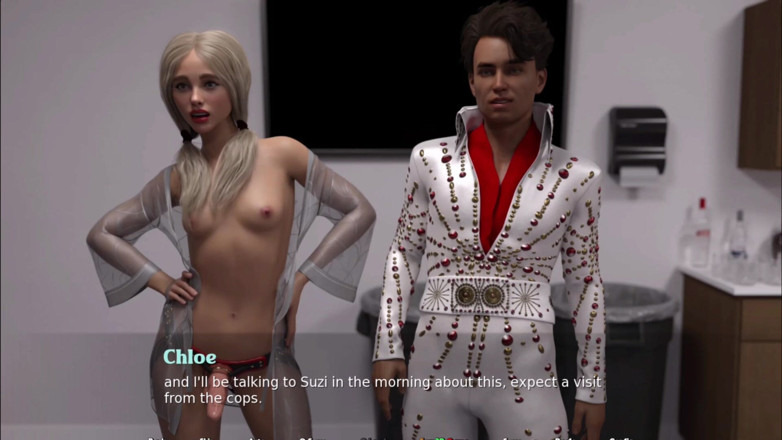 Q Boy: What if, Bunch of Hot Chicks Nude Run in Outdoor -...