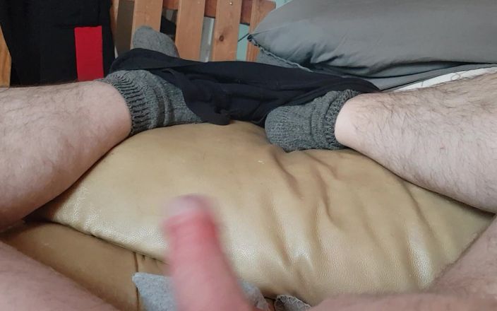 Pellefnatt: My Friend Loves to Play with His Cock While Waiting...