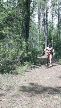 Hot Hunk Angelo Berbogel Di Dalam Hutan & Melancap