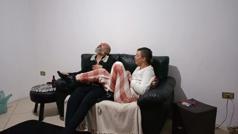Gabi SweetCouplesStories: Stepfather Comes Home and Finds His Stepdaughter on the Couch...