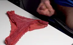I Stole My Stepsister's Dirty Panties and Secretly Masturbated on Them, Staining Them in My Sperm