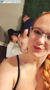 Cuckquean Selfie - Wife Watches and Films Herself Being Cucked by Younger 4'10 Thick Latina