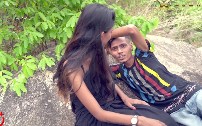 Xtramood: Um sexy sexo na selva de casal adorável, sexo indiano...