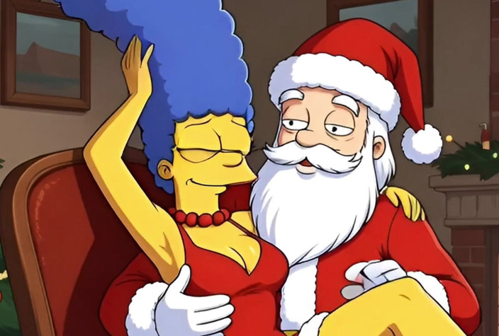 Octopussy Lovers Club: Santa Claus Se Folla a La Ama De Casa Casada...