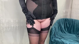 Teyze Sandra Nostaljik Kuşatıcı Kraliçe ile tanışın