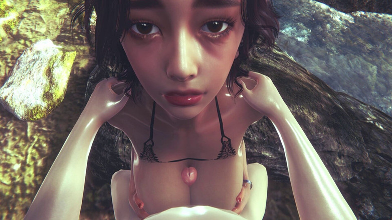 Joas22222: MILF seksi dengan buah dada besar menghisap zakar besar dan...