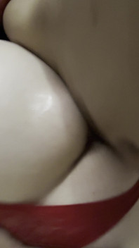 Horny Mature Neighbor Sexy Red Lingerie