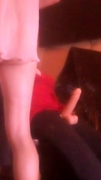Crossdressing Twink Dildo Nice Ass