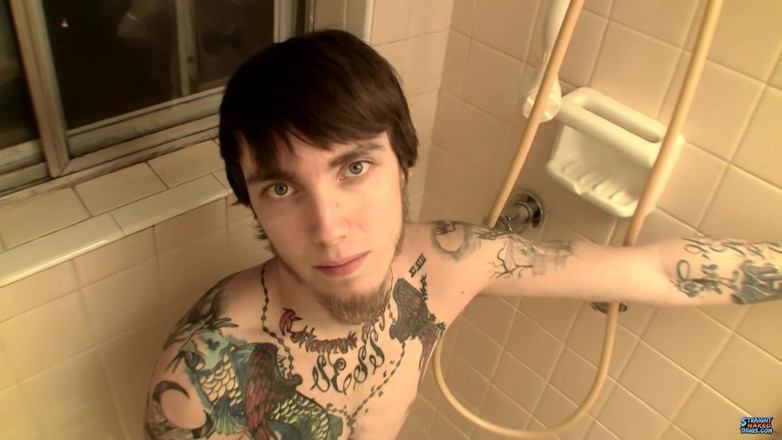 Straight naked thugs: ¡Me chorreó el semen!
