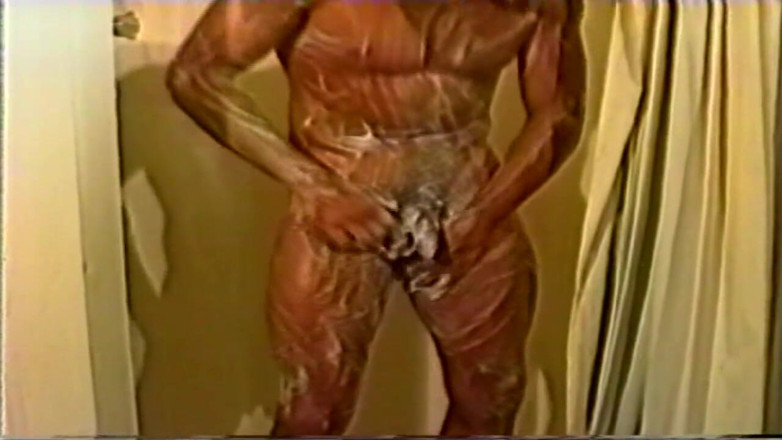 Gaylicious: Oiled Muscle Hunks Wrestling Into Sloppy Anal Creampie