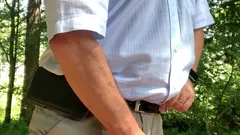 First Cumshot Outdoor
