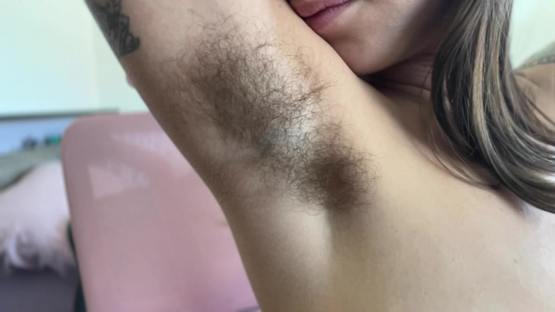 Pearlsage: Up Close Hairy Armpits Ass and Pussy