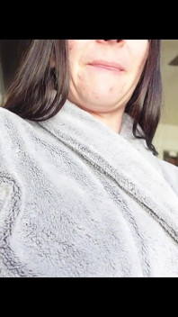 Fuzzy Robe Tease