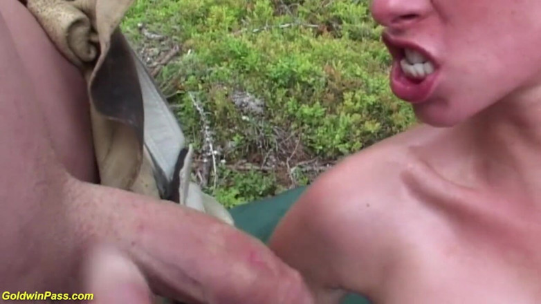 Goldwin pass: Extreme rough outdoor dp anal fuck orgy with a crazy...