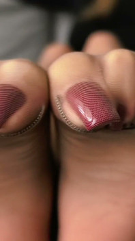 Meilleurs pieds en nylon MILF