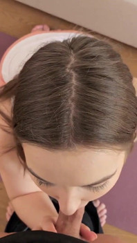 POV Casting a Cute 18 Yog Russian Teen Simona Purr