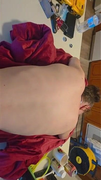 Rough Bent Over the Counter Anal