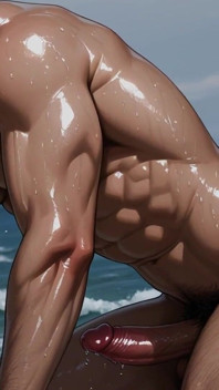 Corto video de ai pollas barbudas en la playa