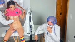Gynecologist Team Fucks Patient!