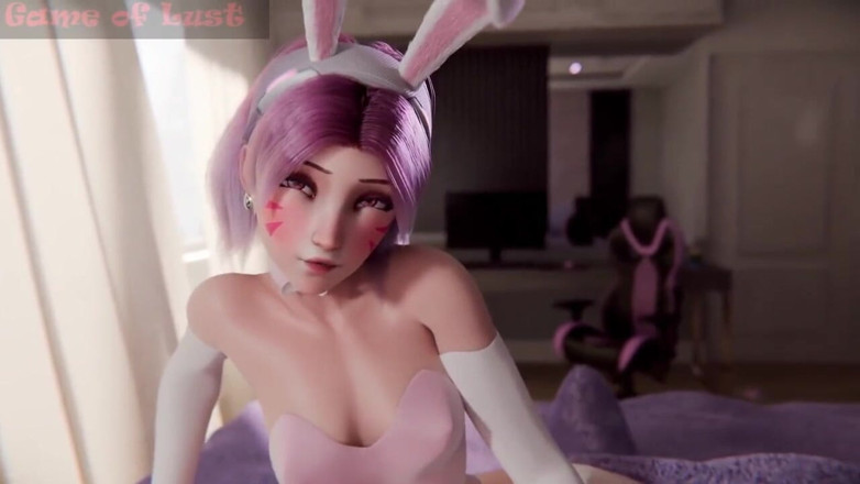 Game of Lust 3D: 3D Bunny Dva Cowgirl