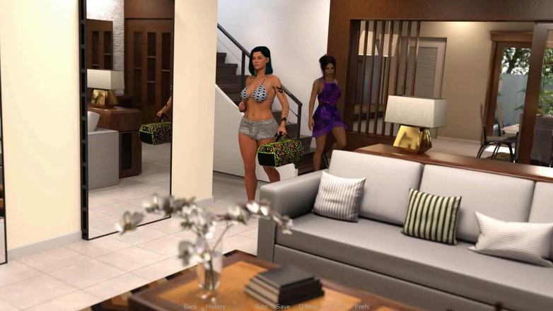 Futavision: 噴火迫在来:ビーチのセクシーな女の子たち 第3話