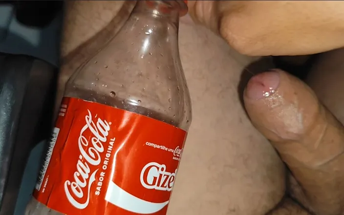 Straight Daddy Club: Boy Gets His Dick Stuck in a Coca-cola Bottle