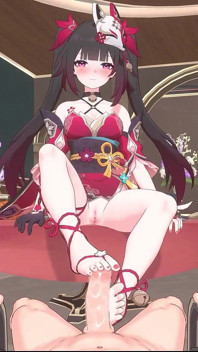 崩壊スターレール - スパークル×カエルス情熱的なセックス - 3D変態アニメーション