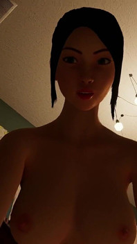 Sexe avec Amy, beauté asiatique, soirée à la maison