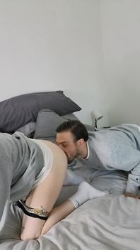 British Lad Gets His Tight Fuck Hole Ate