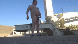 Empty Gravel Yard Cum