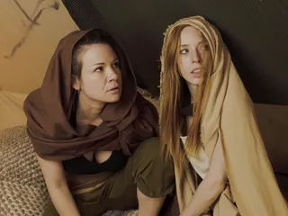 Slutty Redhead Furiosa (madi Collins) Fucks Alison Rey Until She Cums - Furiosa Porn Cosplay Parody
