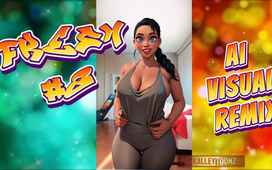 Back Alley Toonz: 신선한 8 비주얼 리믹스 __the Ai 일러스트 남성 E-mag