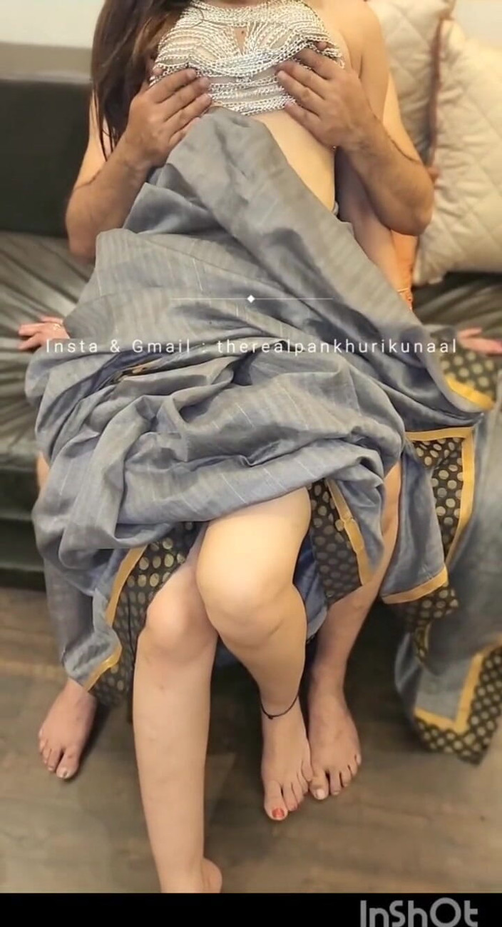 Asmita and sohom: Wife Fucking Behind Tha Scene Husband Watching