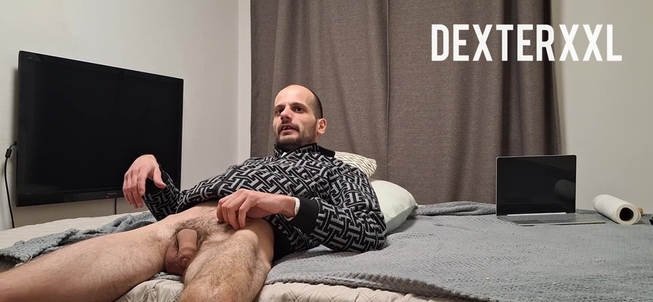 Dexterxxlfun: Їзда на величезному члені гей анальний кремпай