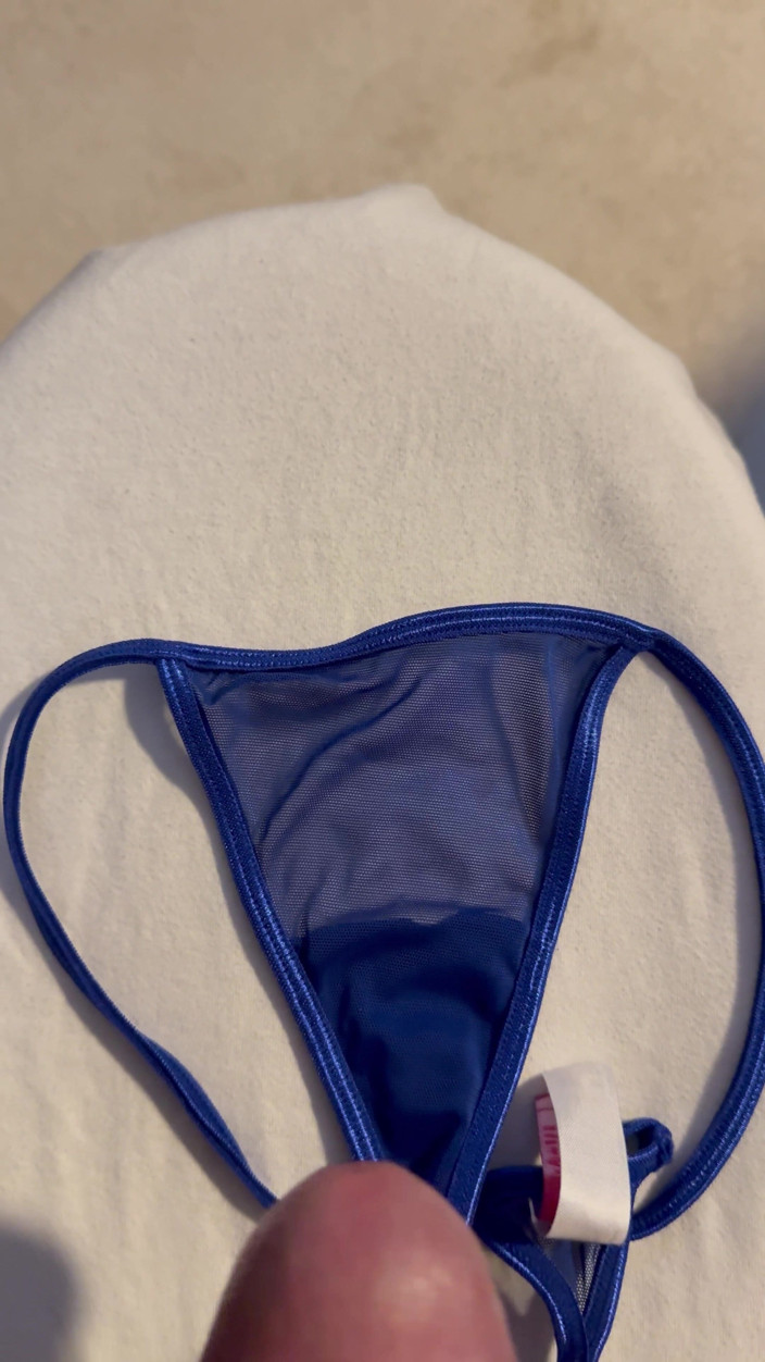 CumDaily: Cum on Wife’s Panties 21