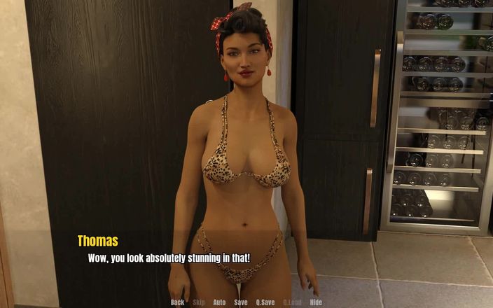 Dirty GamesXxX: Бабусин дім: супер гаряча сексуальна мілфа, 74 серія