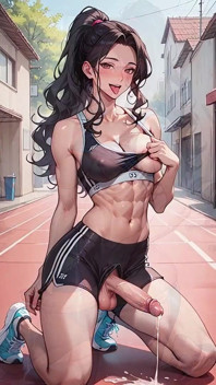 Solo Trans Cock Cum