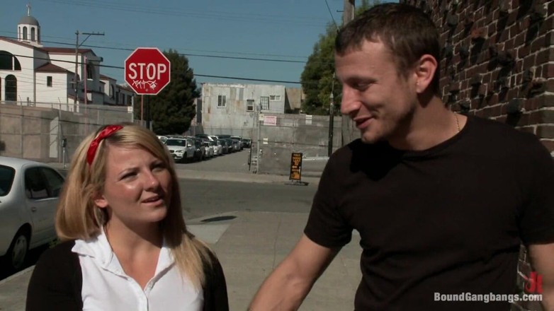 Bound Gang Bangs by Kink: Casey Cumz dölleme