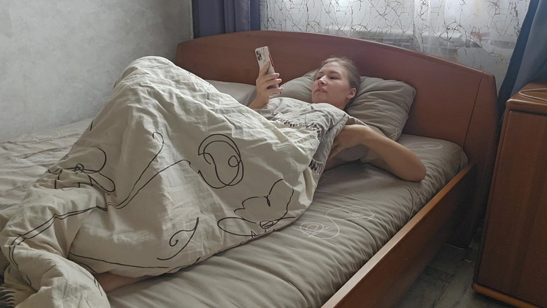 Stacy_via: Я Прокинулася І Вирішила Мастурбувати Під Себе. Солодко Закінчено!