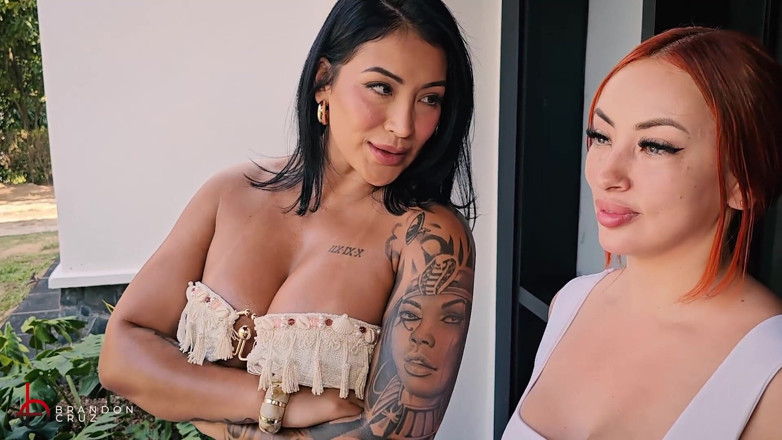 BrandonCruz82: Mi Jefa Tetona Y Su Amiga Tetona Se Tragan Mi...