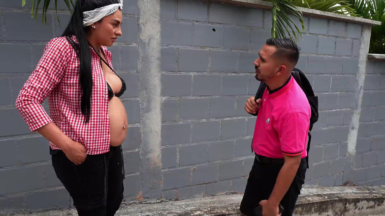 MelaniRincon: Šukám Nerdo Doma Uprostřed Těhotenství Měl Bastard Hodně Mléka A...