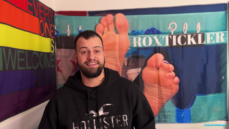 Ticklish Chubs: Návštěva trans lechtání fanouška evan